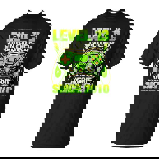 13Th Birthday Level 13 Unlocked Awesome 2010 Gamer Boy T