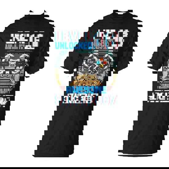 Level 12 Unlocked Awesome Since 2007 -12th Birthday Gamer T-Shirt Level 12 Unlocked Awesome Since 2007 -12th Birthday Gamer T-Shirt