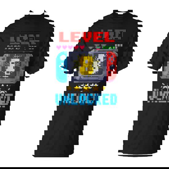 Level 8 Unlocked-8th Birthday Boy Dabbing Shirt Video Gamer Level 8 Unlocked-8th Birthday Boy Dabbing Shirt Video Gamer