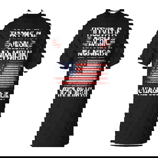 New American Citizen T-Shirt Usa Flag Citizen New American Citizen T-Shirt Usa Flag Citizen