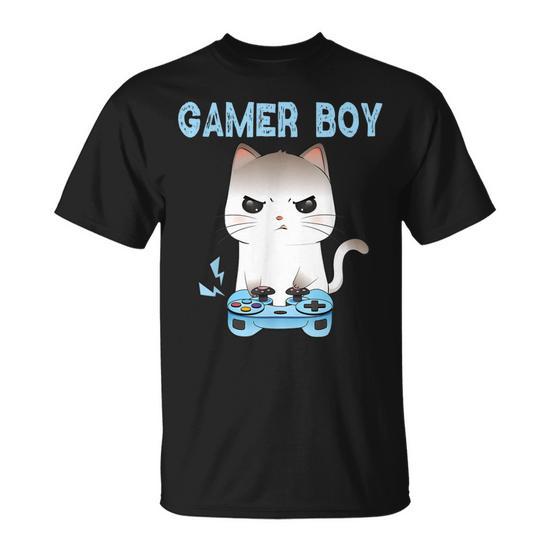 Boy cat shirt best sale