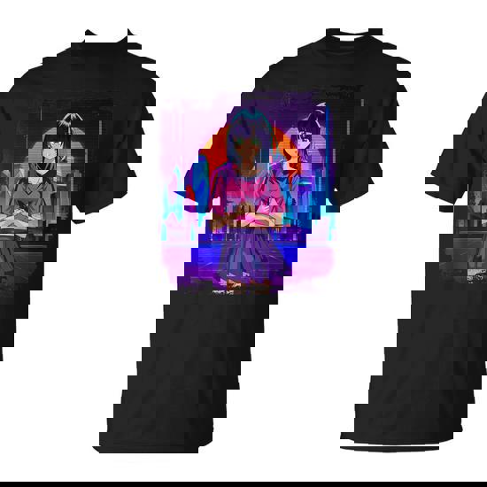 Vaporwave Aesthetic Japanese Style Anime T-Shirt Vaporwave Aesthetic Japanese Style Anime T-Shirt