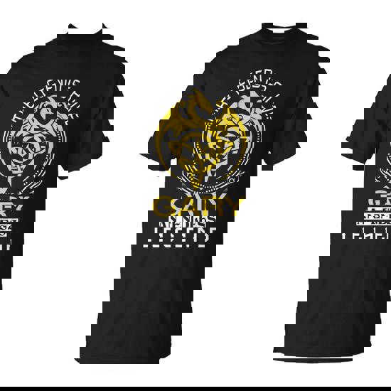 The Legend Is Alive Gary Family Name Unisex T-Shirt | Seseable UK