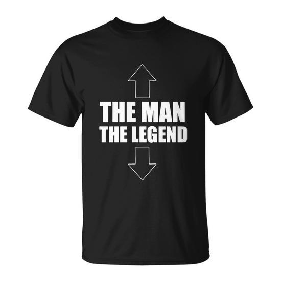 The Man The Legend 2 Unisex T-Shirt - Monsterry