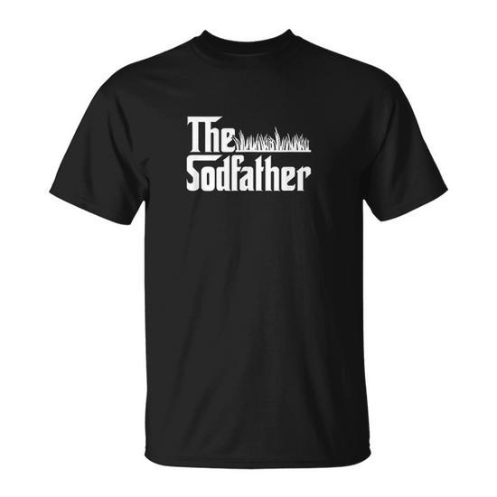 The Sod Father Grass Cutting Lawn Care Men Women T-Shirt