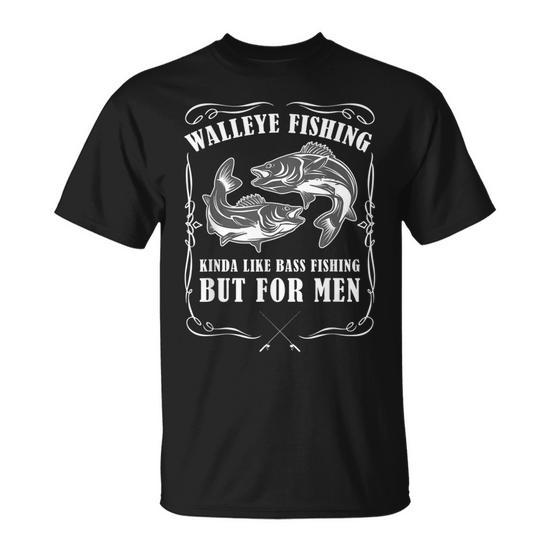 Walleye Fishing For Men Funny Fishing Unisex T-Shirt