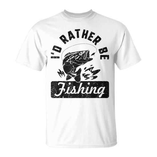 Bass Fishing Gift For Fishing Fisherman Fishing With Grandpa Unisex T-Shirt