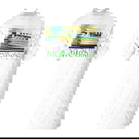 Vintage Style Monorail Tshirt Vintage Style Monorail Tshirt