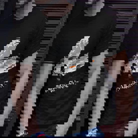 240sx S13 Hatch I'm Working On It Graphic T-Shirt 240sx S13 Hatch I'm Working On It Graphic T-Shirt