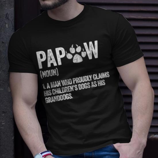 Dog grandpa shirt best sale