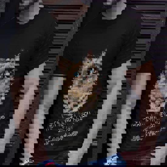 Thank You For The Memes Cat Grumpy T-Shirt