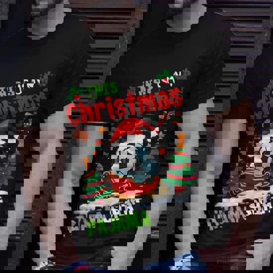 This Is My Christmas Pajama Soccer Christmas Gifts T-Shirt This Is My Christmas Pajama Soccer Christmas Gifts T-Shirt