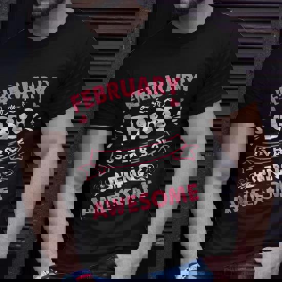 February 1988 35 Years Of Being Awesome 35Th Birthday T