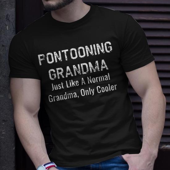 Funny Pontooning Grandma Pontoon Boat Lover Gift For Womens Unisex