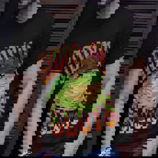 Giddy Up Sluts Funny Western Cowgirl Ranch Rodeo Frog Png | Inspire Uplift