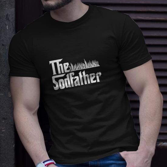 The Sod Father Grass Cutting Lawn Care Men Women T-Shirt, Lawn Care Gift