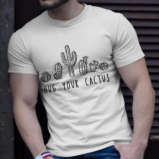 Hug Your Cactus Plant Cute Free Hugs T-shirt - Thegiftio