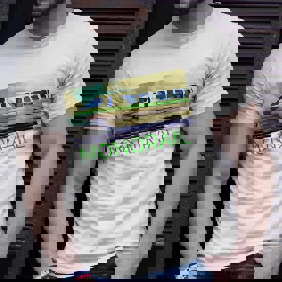 Vintage Style Monorail Tshirt Vintage Style Monorail Tshirt