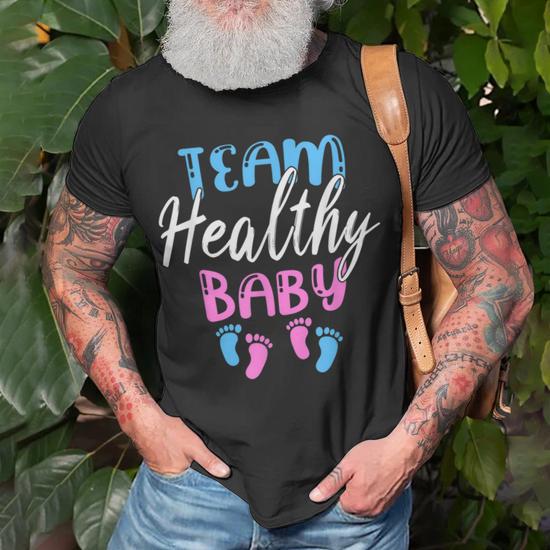 Fishing Gender Reveal Shirt Fish-he or Fish-She Team Girl Team Boy Gender Reveal Tshirt Team Fish-She Team Fish-he Matching Family Shirts