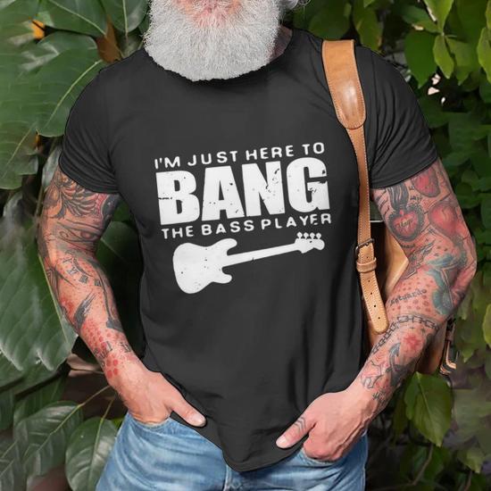 T-Shirt EADG Pick Bass Guitar Player - Cadeau Vintage Pour Bassistes