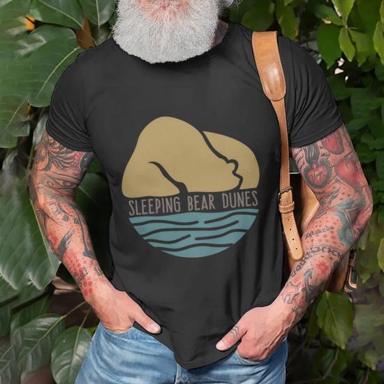 Sleeping Bear Dunes V2 T-shirt - Thegiftio