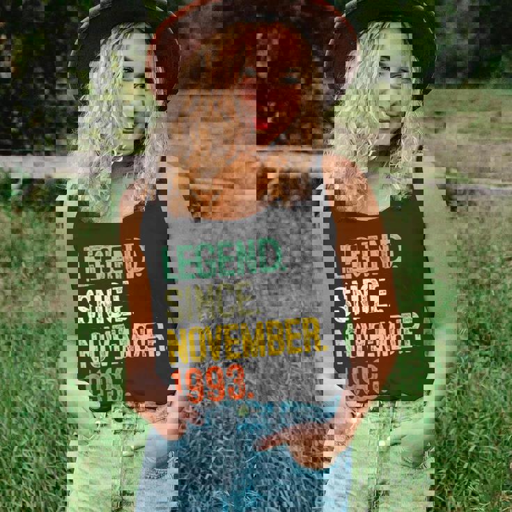 30 Years Old Legend Since November 1993 30Th Birthday Gifts Unisex Tank Top