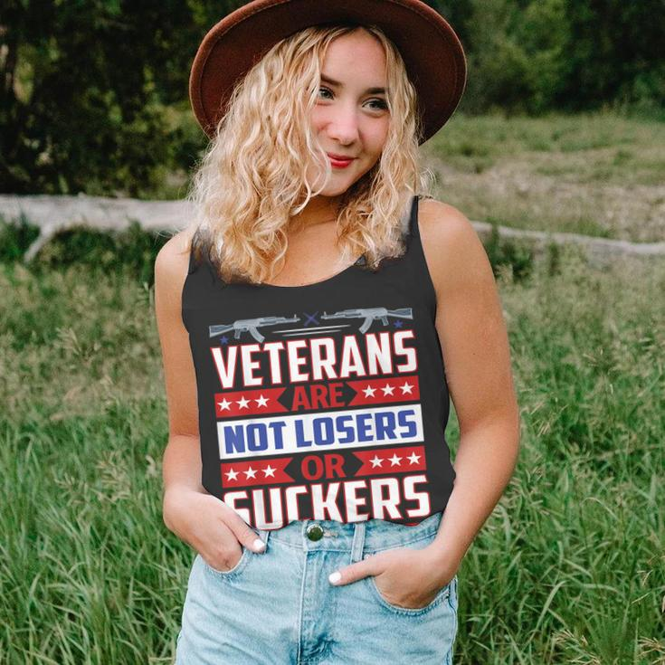 Amazing For Veterans Day | Veterans Are Not Losers Unisex Tank Top