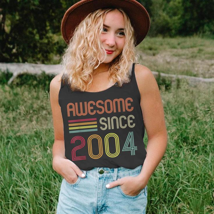 Awesome Since 2004 19Th Birthday Retro Unisex Tank Top