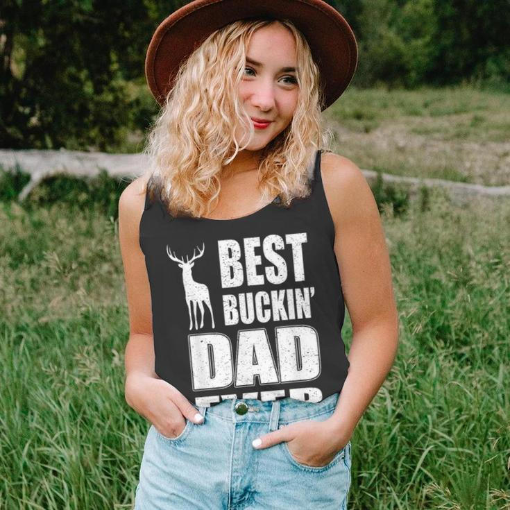 Best Buckin Dad Ever For Deer Hunting Fathers Day Gift V2 Unisex Tank Top