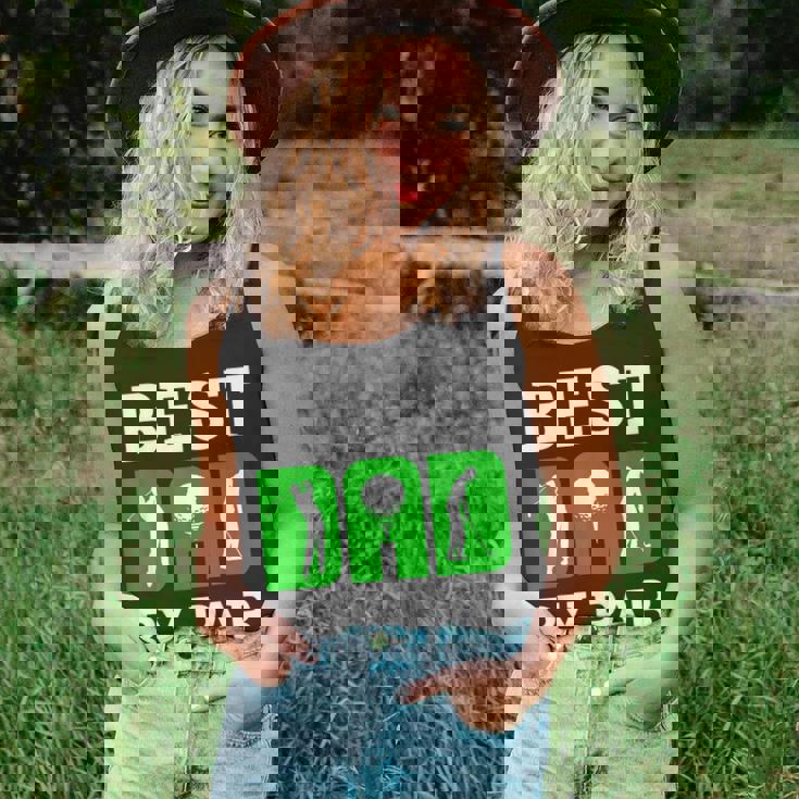 Best Dad By Par Golf Golfer Golfing Fathers Day Tank Top