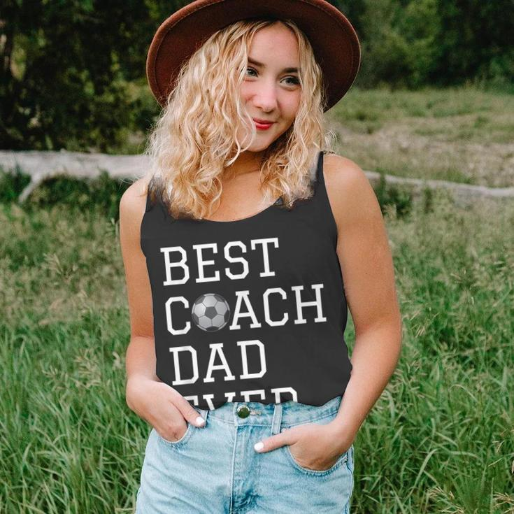 Best Soccer Coach Dad Ever Coaching Fathers Gift Unisex Tank Top