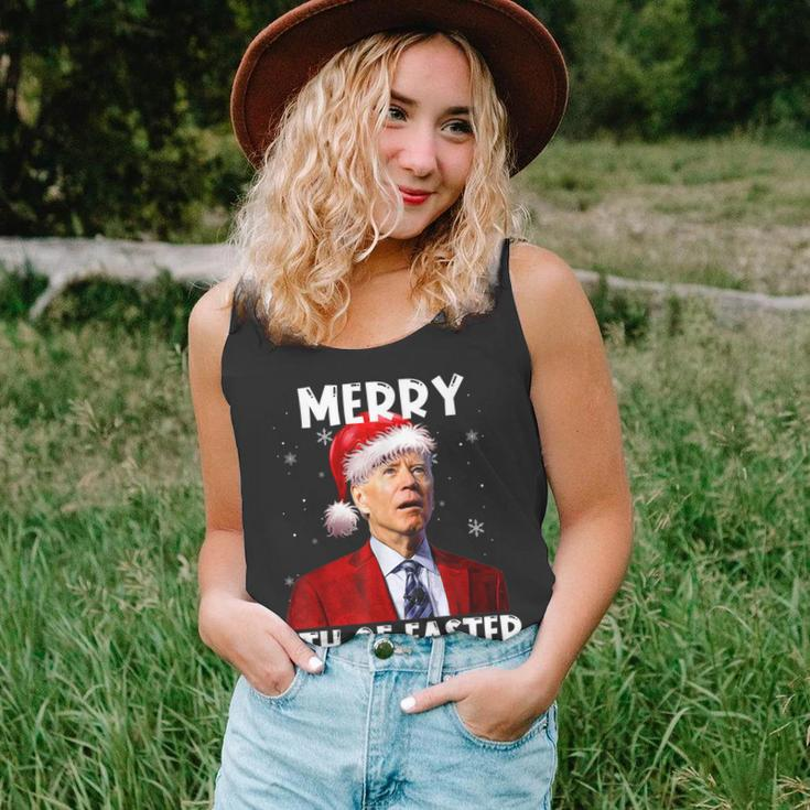 Biden Santa Christmas Merry 4Th Of Easter You Know The Thing V2 Unisex Tank Top