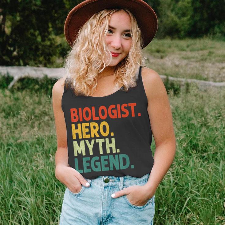 Biologist Hero Myth Legend Vintage Biologie Tank Top