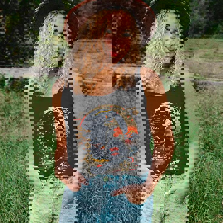 Cat Japan Style Funny Cat Gift Retro Vintage Funny Cat Unisex Tank Top Cat Japan Style Funny Cat Gift Retro Vintage Funny Cat Unisex Tank Top