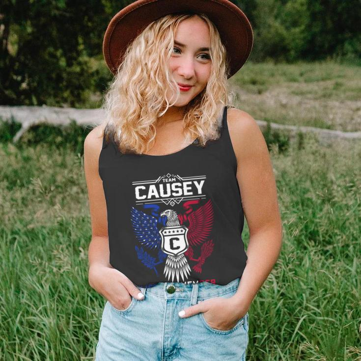 Causey Name - Causey Eagle Lifetime Member Unisex Tank Top