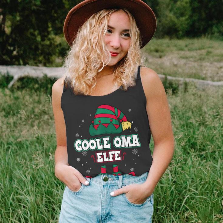 Coole Oma Elfe Partnerlook Weihnachten Tank Top