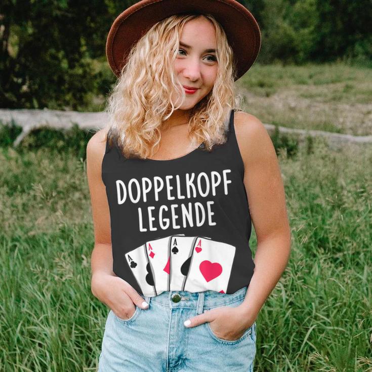 Doppelkopf Legende Spielkarten Tank Top