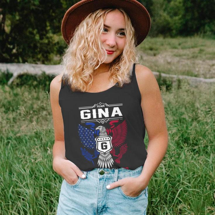 Gina Name - Gina Eagle Lifetime Member Gif Unisex Tank Top