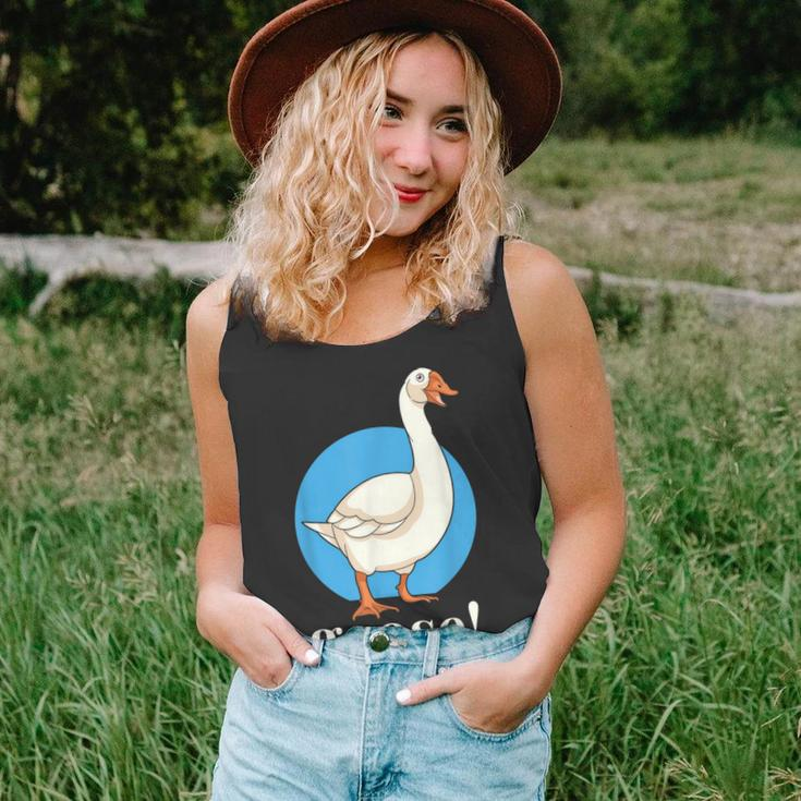 Goose Funny Meme Costume Goose Birds Honk Lover Gift Unisex Tank Top