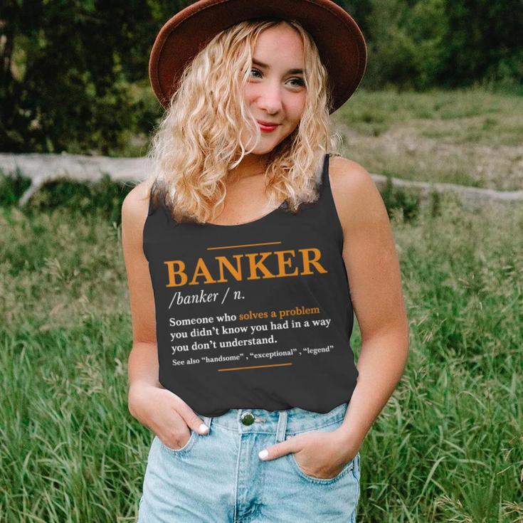Herren Banker Definition – Lustige Banker Coole Idee Tank Top