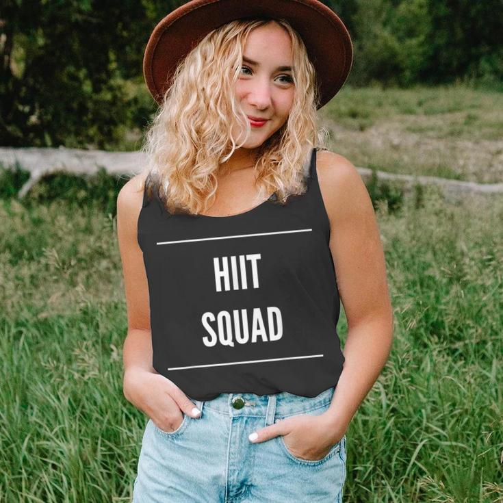 Hiit Squad Novelty Gym Workout Gift Unisex Tank Top