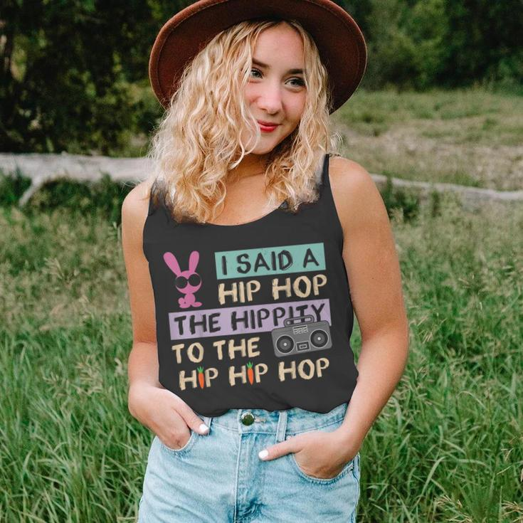 I Said A Hip Hop The Hippity To The Hip Hip Hop Happy Easter Tank Top
