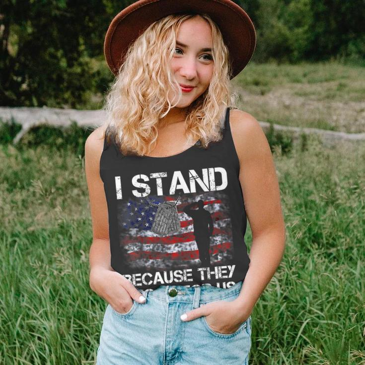 I Stand Because They Stood For UsUnisex Tank Top