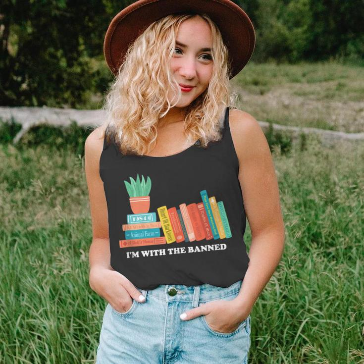 Im With The Banned Books Unisex Tank Top