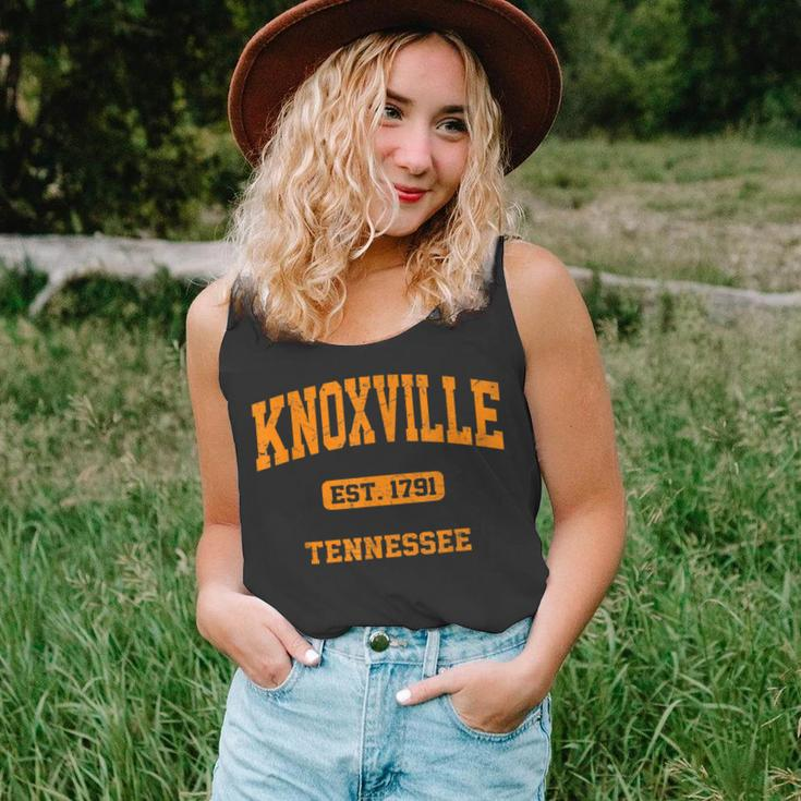Knoxville Tennessee Tn Vintage State Athletic Style Unisex Tank Top