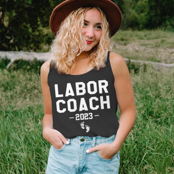 Labor Coach 2023 Dad To Be Gifts Men Pregnancy Announcement Unisex Tank Top