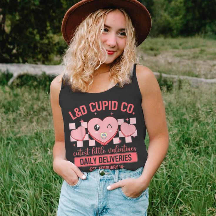 L&D Cupid Co Funny Labor And Delivery Valentines Day Unisex Tank Top