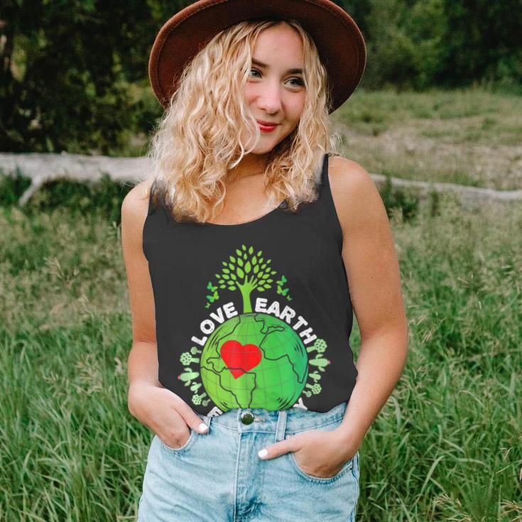Love Earth Everyday Protect Our Planet Environment Earth Unisex Tank Top