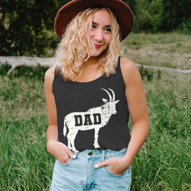 Mens Goat Dad All Time Greatest Vintage Unisex Tank Top