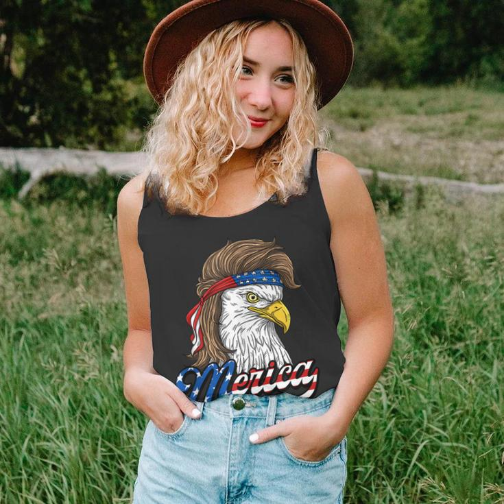 Merica - Patriotic Usa Eagle Of Freedom - 4Th Of July Unisex Tank Top